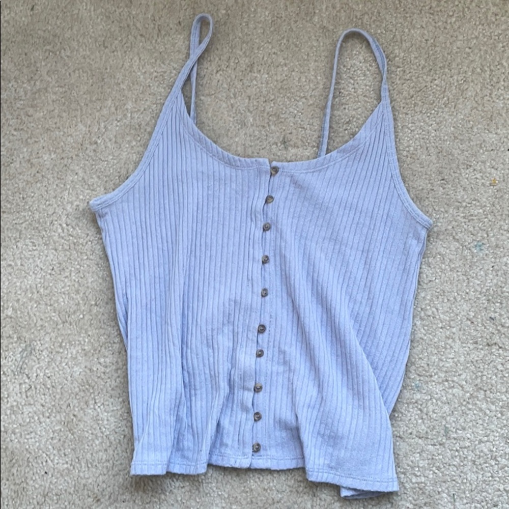 American Eagle Ribbed Crop Top